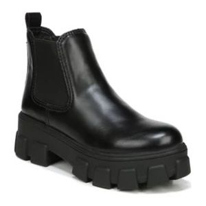 NWB SAM EDELMAN CIRCUS DARIELLE LUG BOOTS - SIZE 8